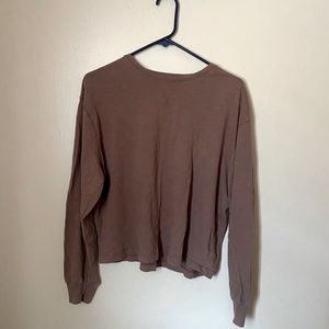 Brown Long sleeve Shirt